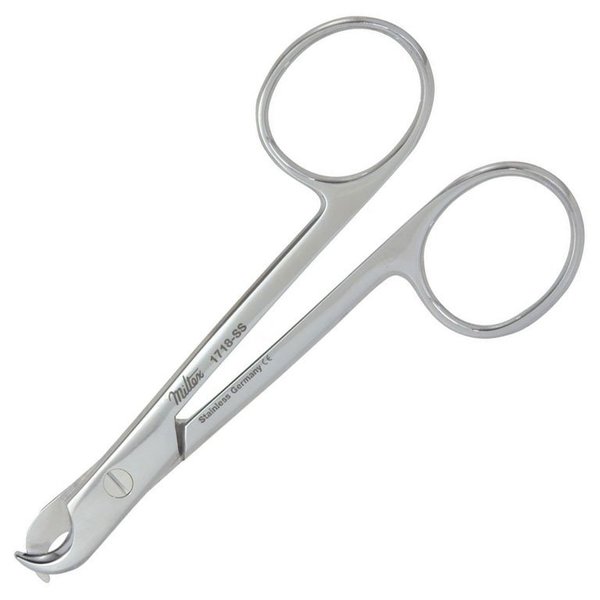 Miltex Integra White Toenail Scissors, 4.375in 1718-SS